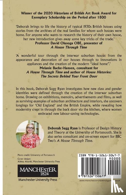 Ryan, Deborah Sugg (Professor of Design History and Theory) - Ideal Homes