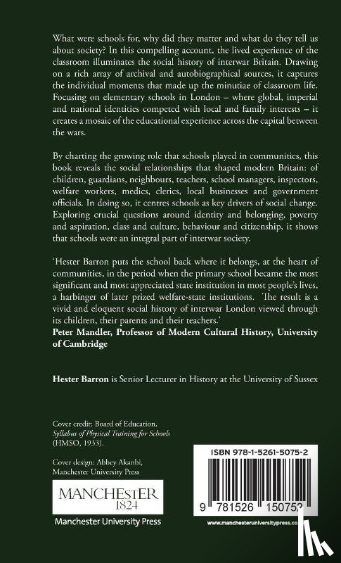 Barron, Hester - The Social World of the School