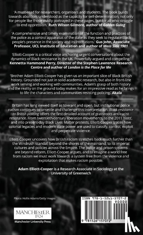Elliott-Cooper, Adam - Black Resistance to British Policing
