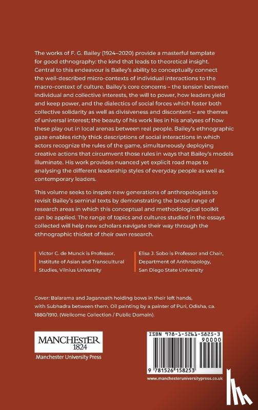  - The Anthropology of Power, Agency, and Morality