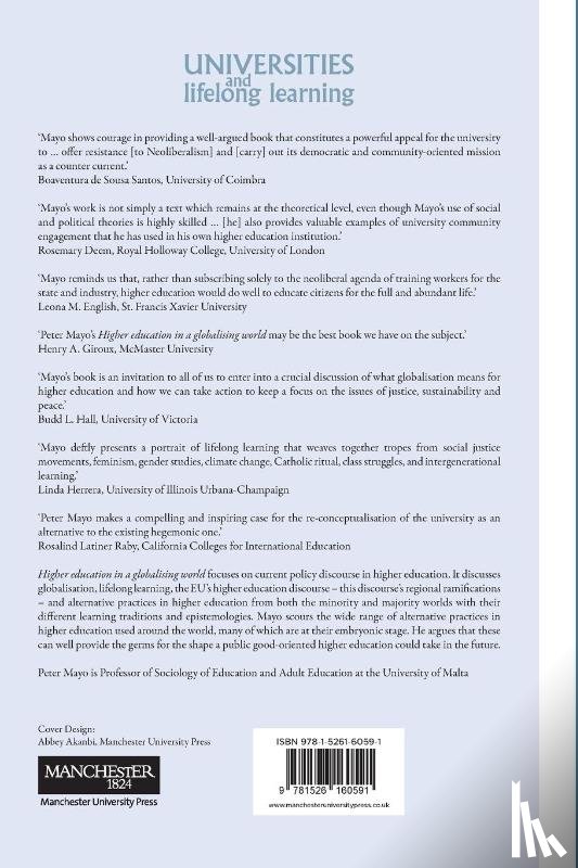 Mayo, Peter - Higher Education in a Globalising World