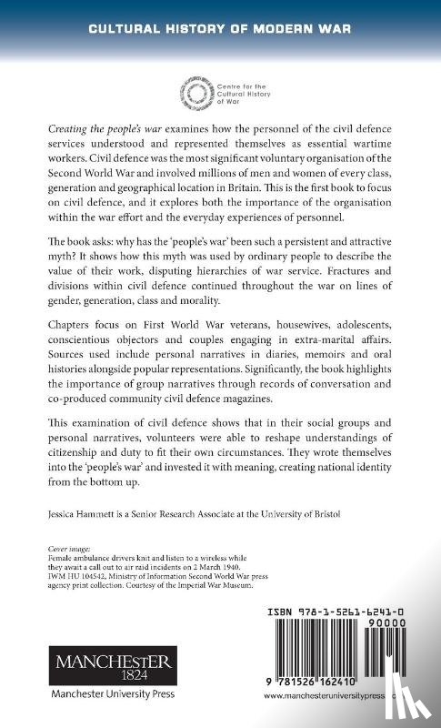 Hammett, Jessica (ESRC New Investigator) - Creating the People’s War