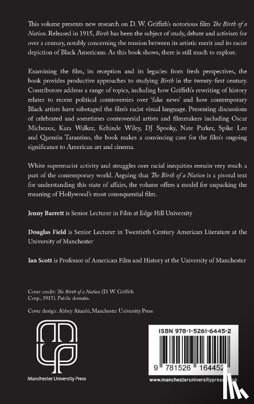  - D. W. Griffith's the Birth of a Nation