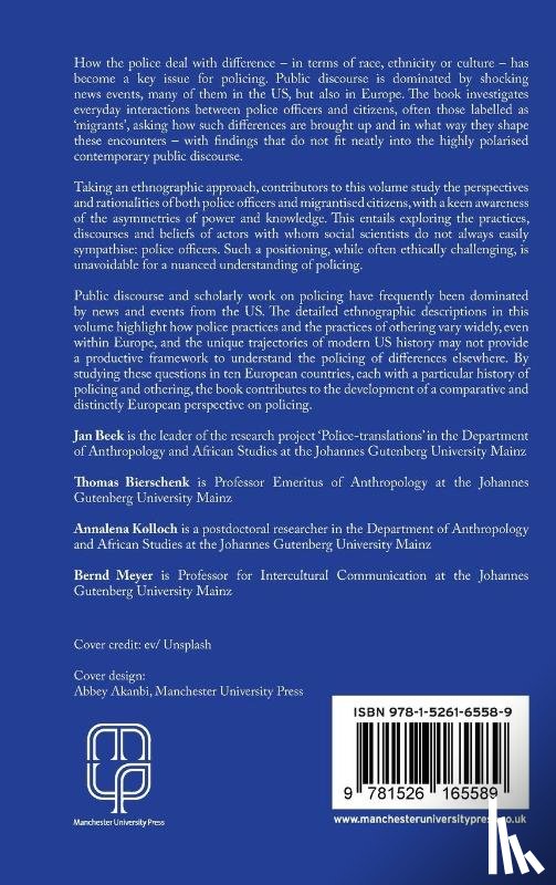  - Policing Race, Ethnicity and Culture