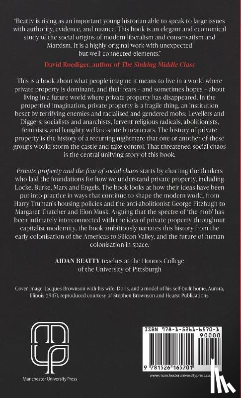 Beatty, Aidan - Private Property and the Fear of Social Chaos