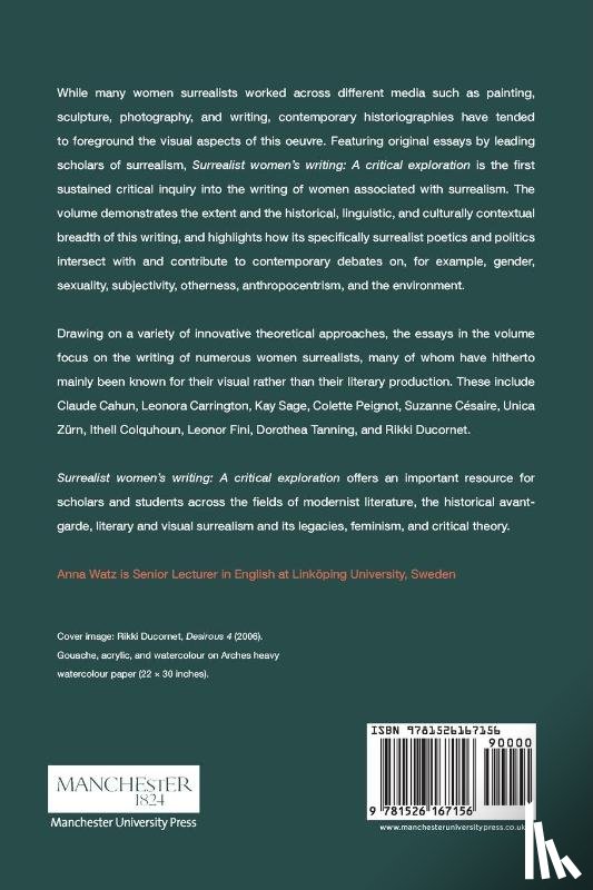  - Surrealist Women's Writing