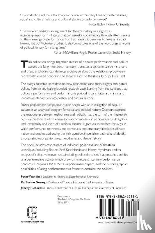  - Politics, Performance and Popular Culture