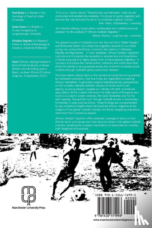 Darby, Paul, Esson, James, Ungruhe, Dr Christian - African Football Migration