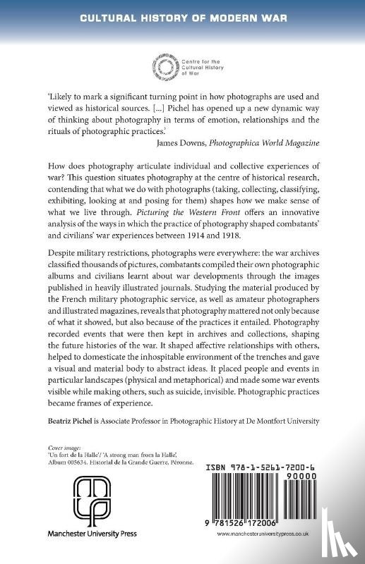 Pichel, Dr Beatriz - Picturing the Western Front