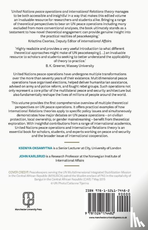  - United Nations Peace Operations and International Relations Theory