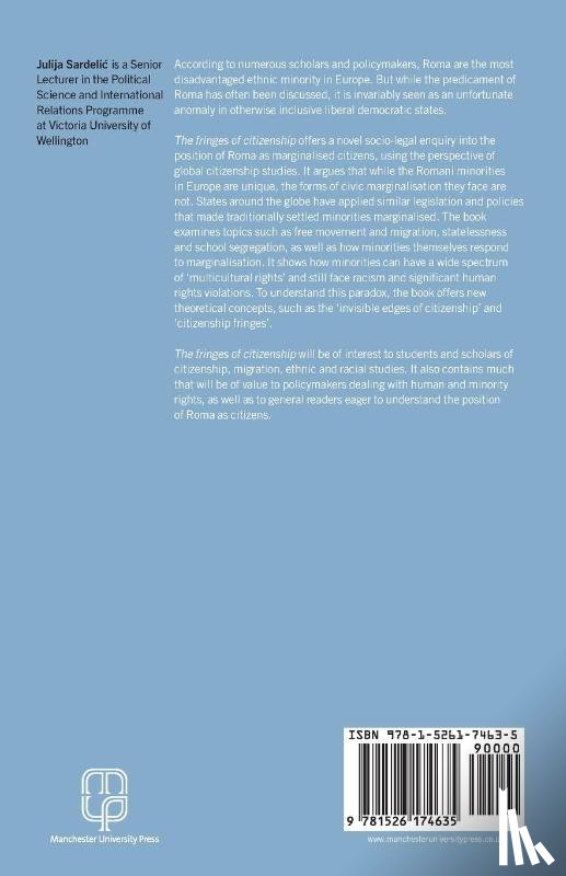 Sardelic, Julija - The Fringes of Citizenship
