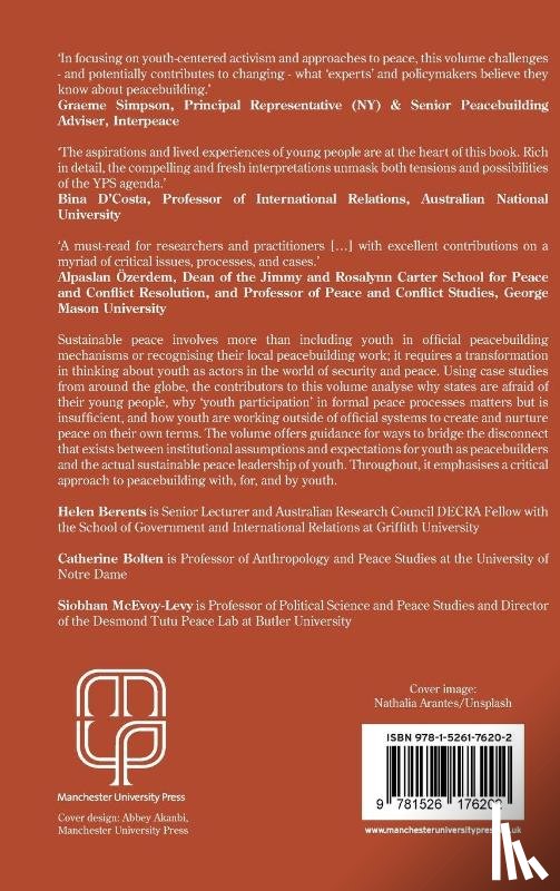  - Youth and Sustainable Peacebuilding