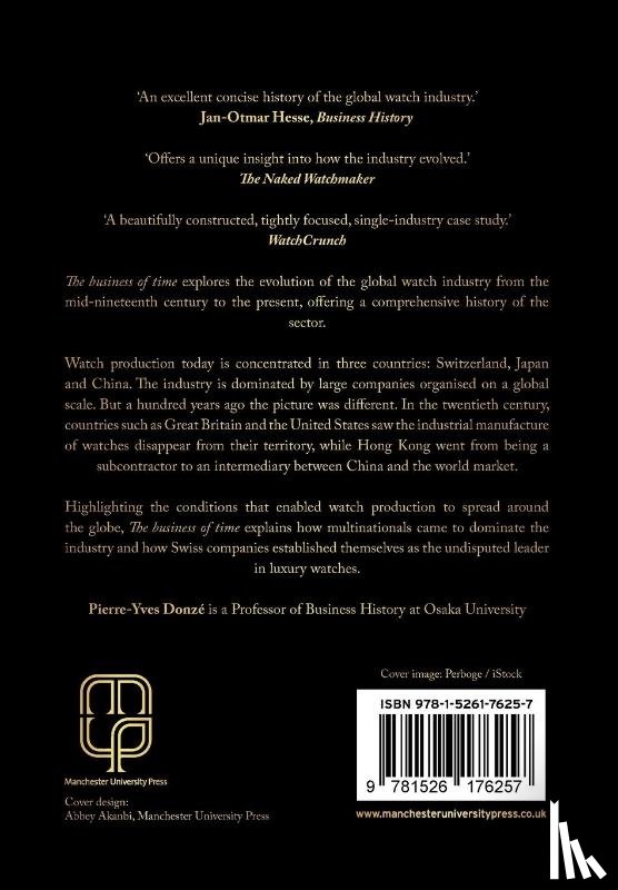 Donze, Pierre-Yves (Professor of Business History) - The Business of Time