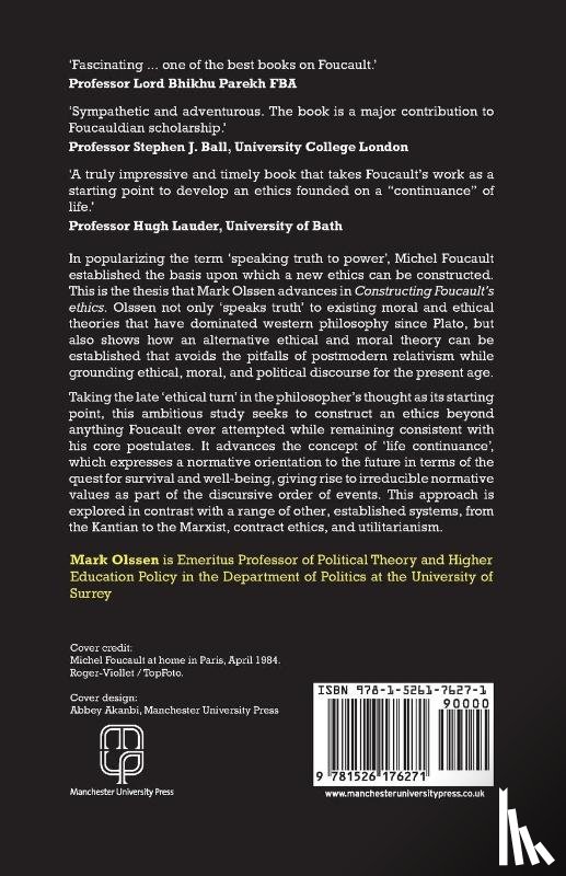 Olssen, Mark - Constructing Foucault's Ethics