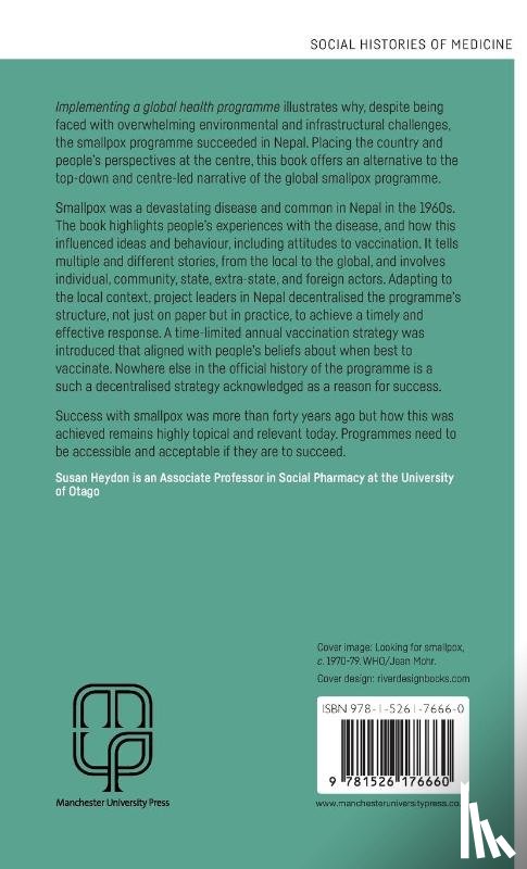 Heydon, Susan - Implementing a Global Health Programme