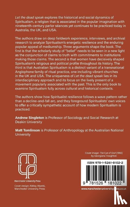 Singleton, Andrew, Tomlinson, Matt - Let the Dead Speak