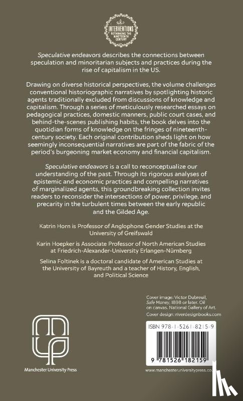  - Speculative Endeavors