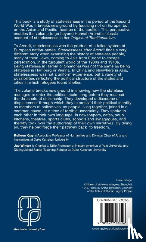  - Statelessness After Arendt