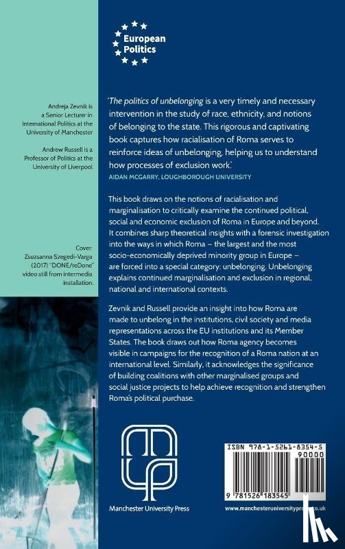 Zevnik, Andreja, Russell, Andrew - The Politics of Unbelonging