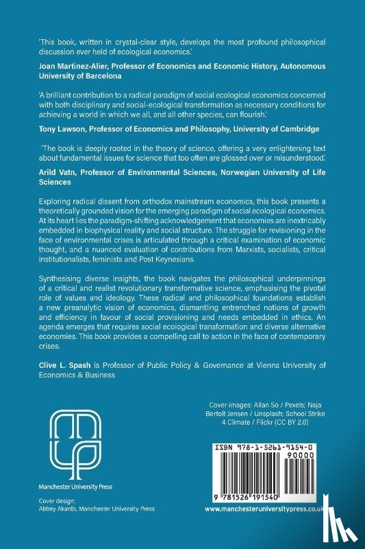 Spash, Clive L - Foundations of Social Ecological Economics