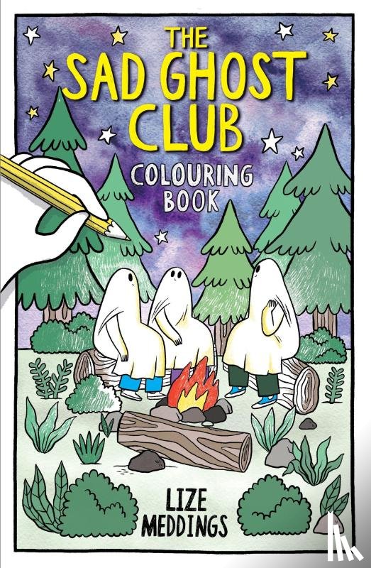 Meddings, Lize - The Sad Ghost Club Colouring Book