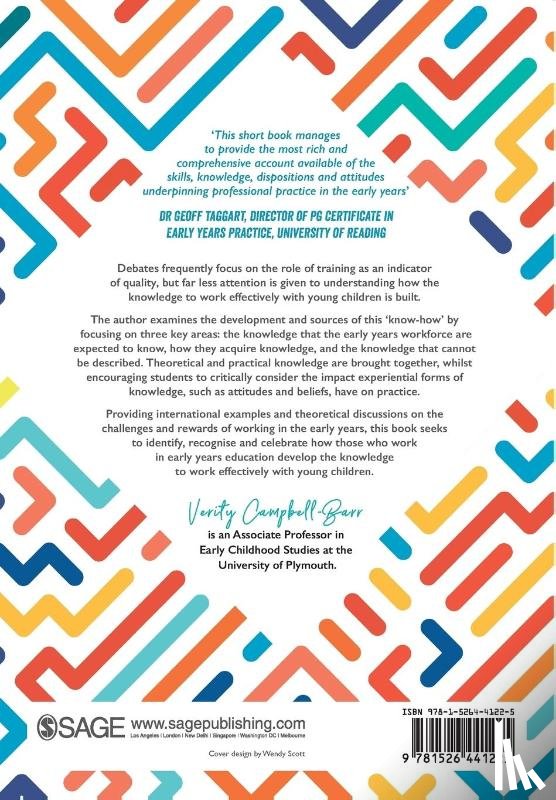 Campbell-Barr, Verity (University of Plymouth - Professional Knowledge & Skills in the Early Years
