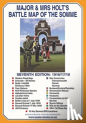 Holt, Tonie, Holt, Valmai - Major & Mrs Holt's Battle Map of The Somme (Map)