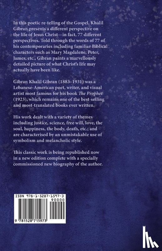 Gibran, Kahlil - Jesus the Son of Man