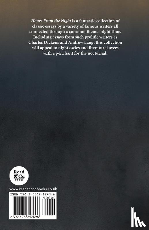 Various - Hours From the Night - A Collection of Nocturnal Essays