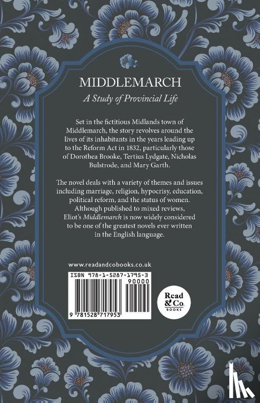 Eliot, George - Middlemarch - A Study of Provincial Life
