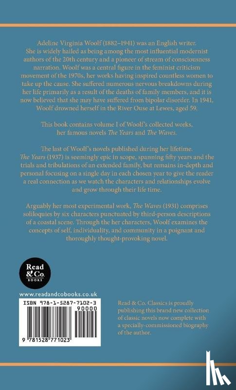 Woolf, Virginia - The Collected Novels of Virginia Woolf - Volume I - The Years, The Waves