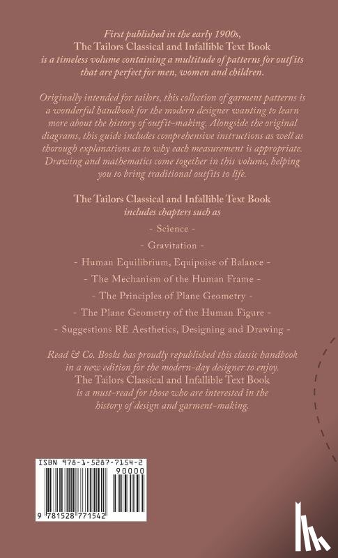 Various - The Tailors Classical and Infallible Text Book of Cutting All Garments Worn by Men, Women and Children