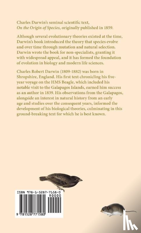 Darwin, Charles - On the Origin of Species;Or; The Preservation of the Favoured Races in the Struggle for Life