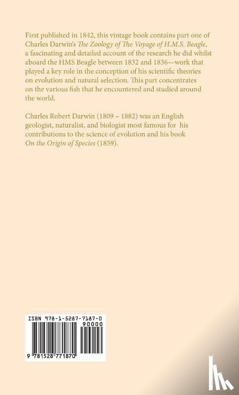 Darwin, Charles, Jenyns, Leonard - Fish - Part IV - The Zoology of the Voyage of H.M.S Beagle