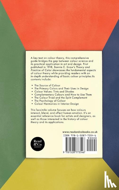 Snow, Bonnie E., Froehlich, Hugo B. - Snow's Theory and Practice of Color