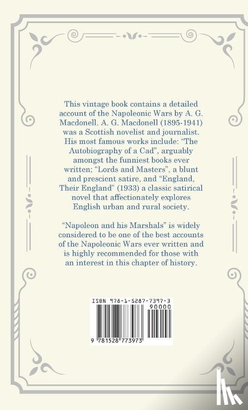 Macdonell, A. G. - Napoleon and his Marshals