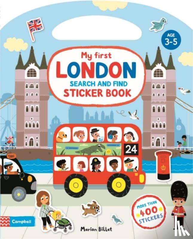 Books, Campbell - My First Search and Find London Sticker Book
