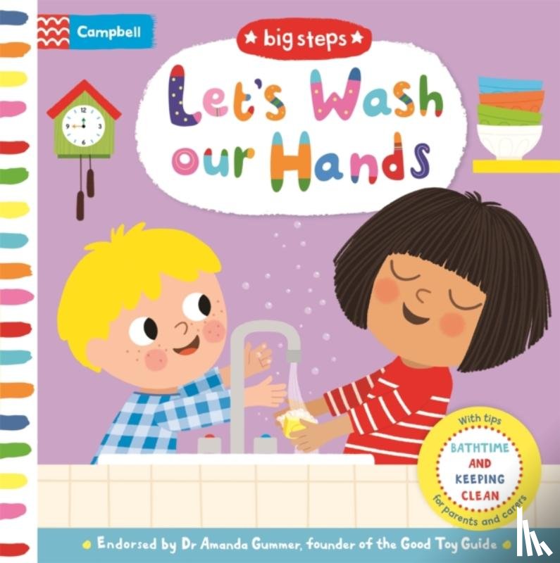 Books, Campbell - Let's Wash Our Hands