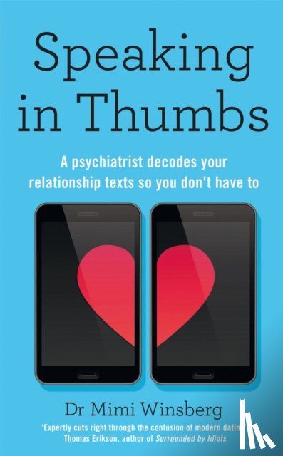 Winsberg, Mimi, BA, MD - Speaking in Thumbs