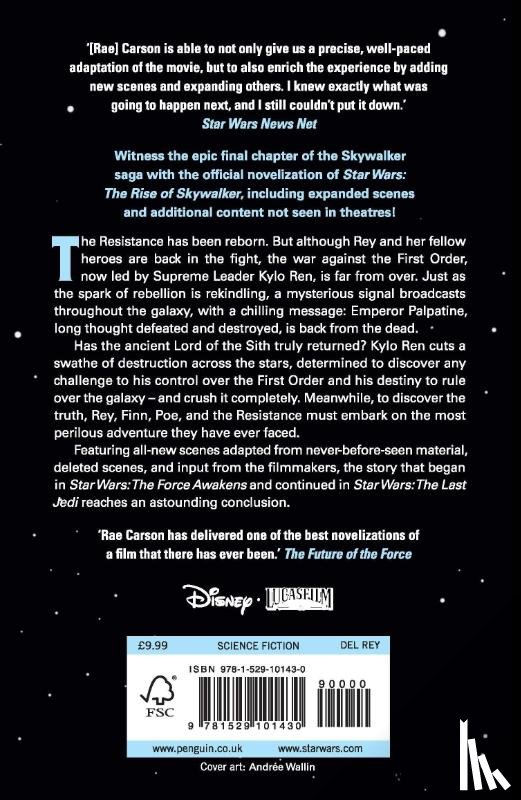 Carson, Rae - Star Wars: Rise of Skywalker (Expanded Edition)