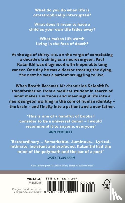 Kalanithi, Paul - When Breath Becomes Air
