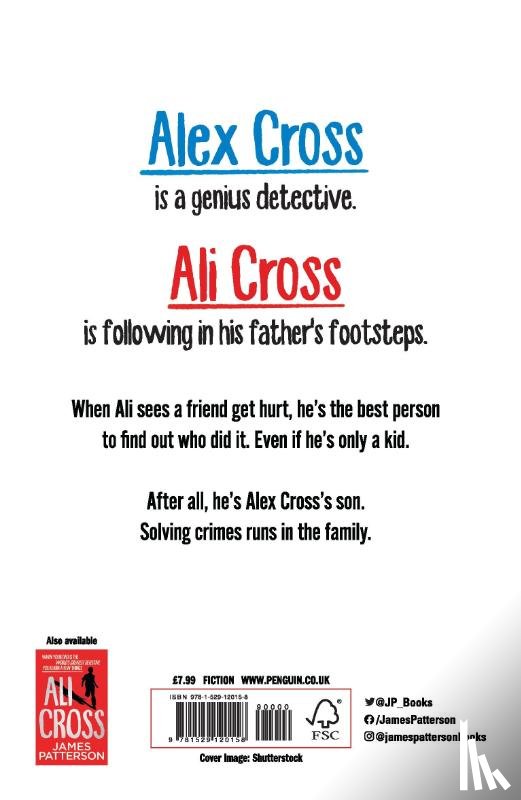 Patterson, James - Ali Cross: Like Father, Like Son