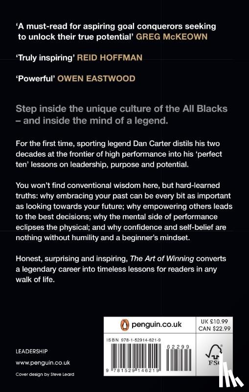 Carter, Dan - The Art of Winning