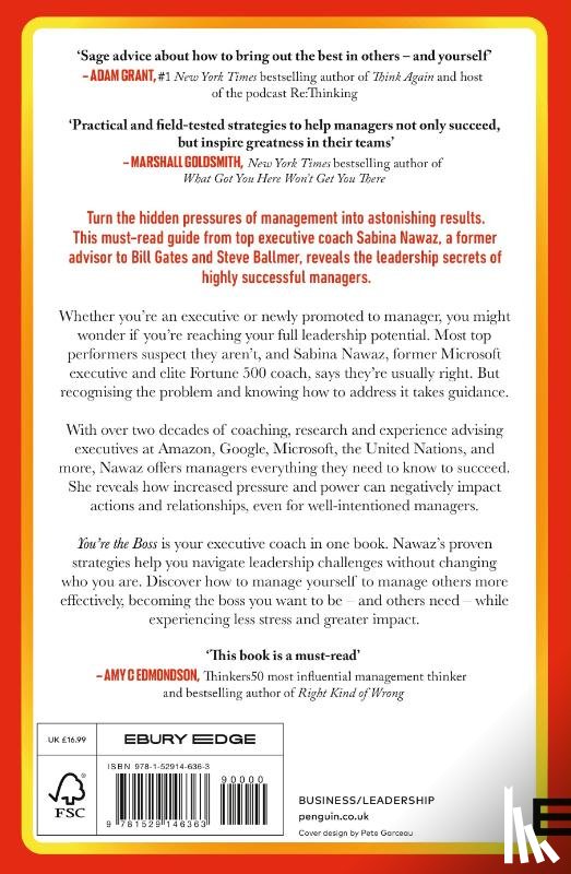 Nawaz, Sabina - You’re the Boss