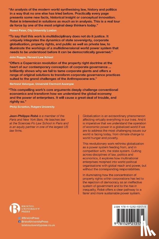 Robe, Jean-Philippe (Sciences Po Law School) - Property, Power and Politics