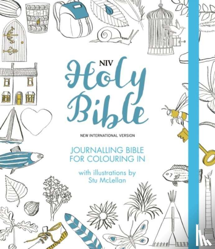 Version, New International - NIV Journalling Bible for Colouring In