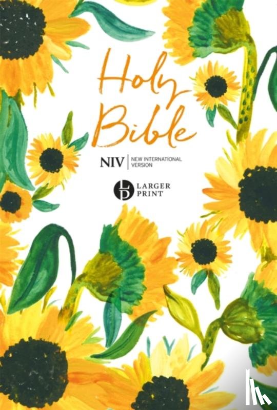 Version, New International - NIV Larger Print Soft-tone Bible