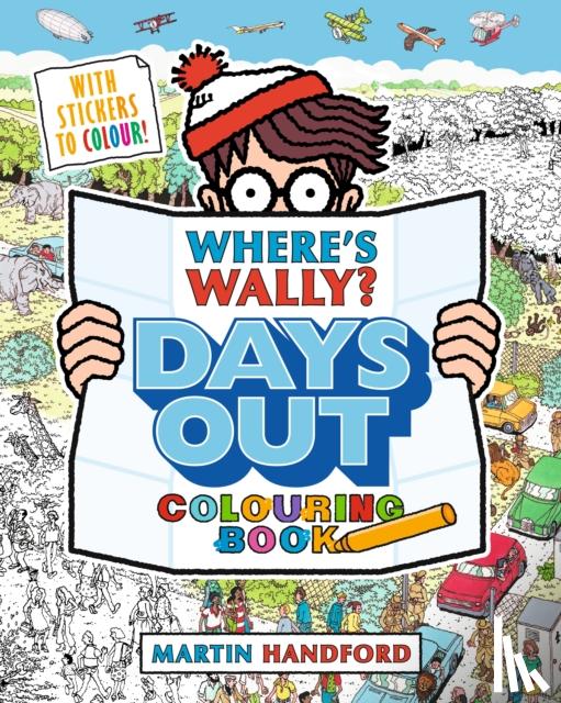 Handford, Martin - Where's Wally? Days Out: Colouring Book