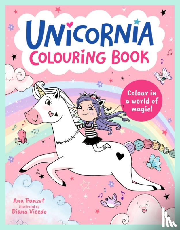 Punset, Ana - Unicornia Colouring Book