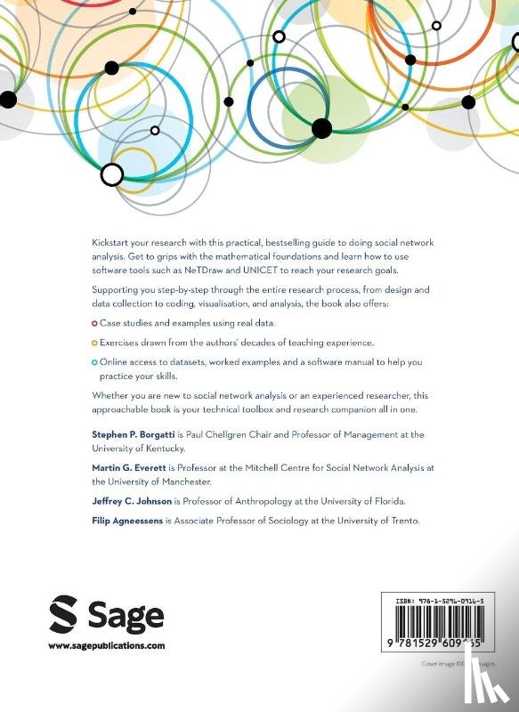 Borgatti, Stephen P, Everett, Martin G., Johnson, Jeffrey C., Agneessens, Filip - Analyzing Social Networks